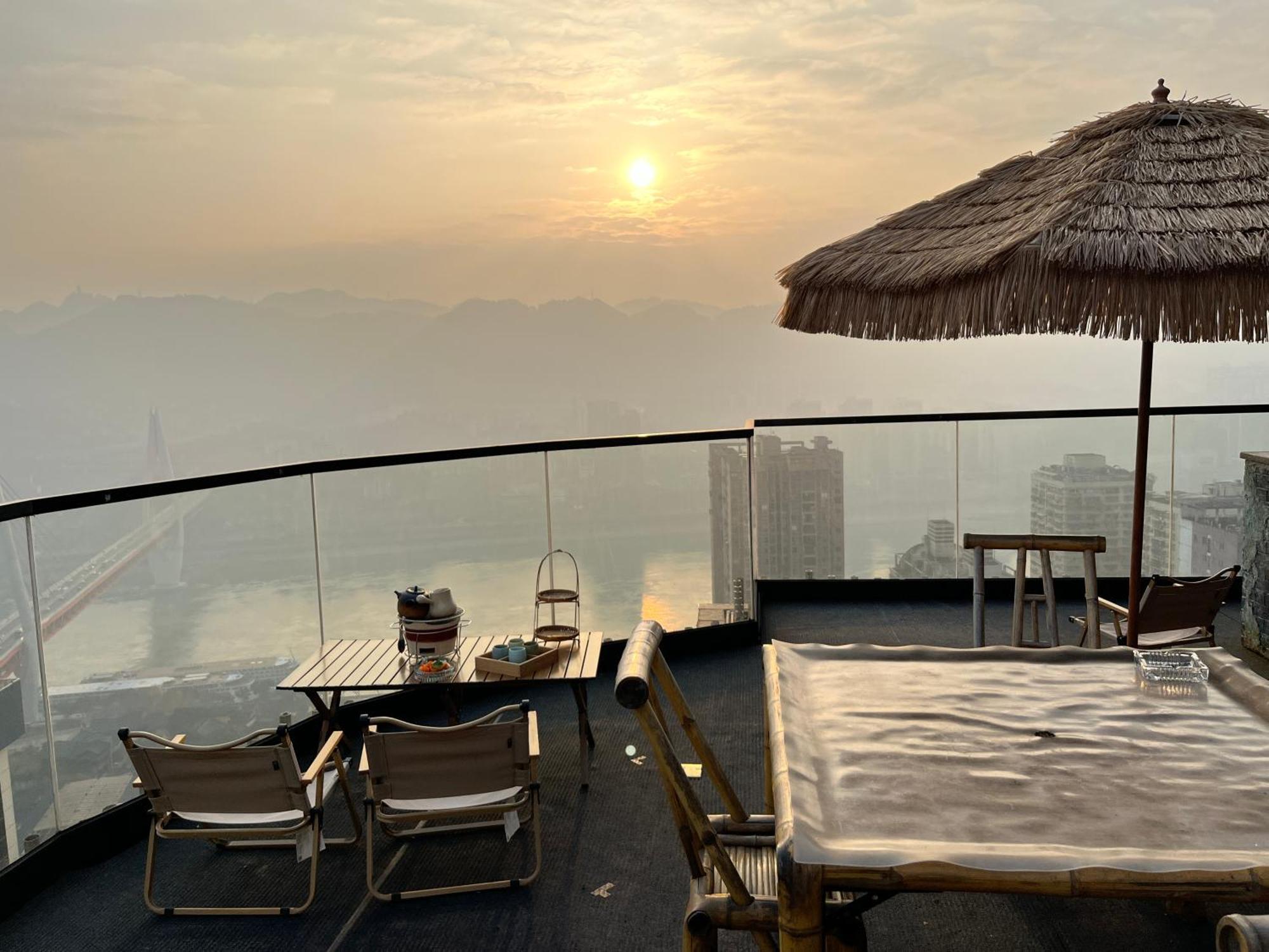 Yunqi River View Terrace Hotel Çongçing Dış mekan fotoğraf